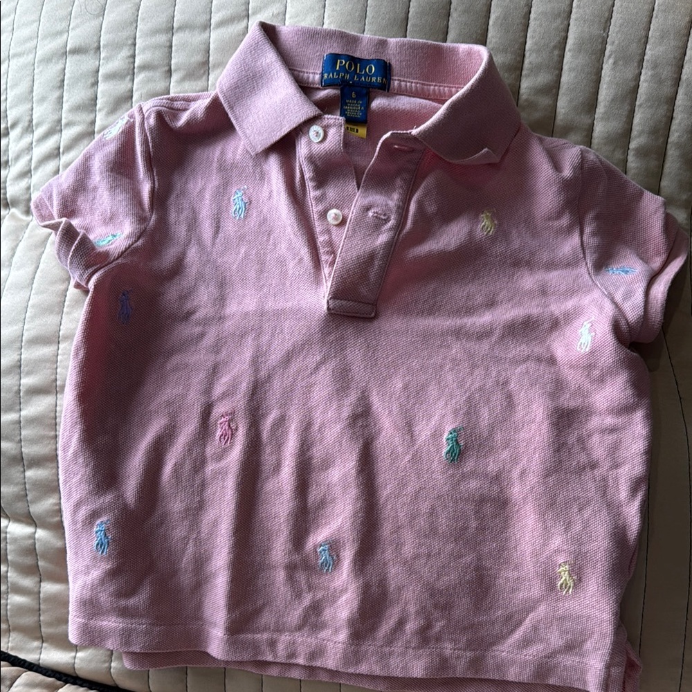 Polo by Ralph Lauren Pink Classic Polo Shirt